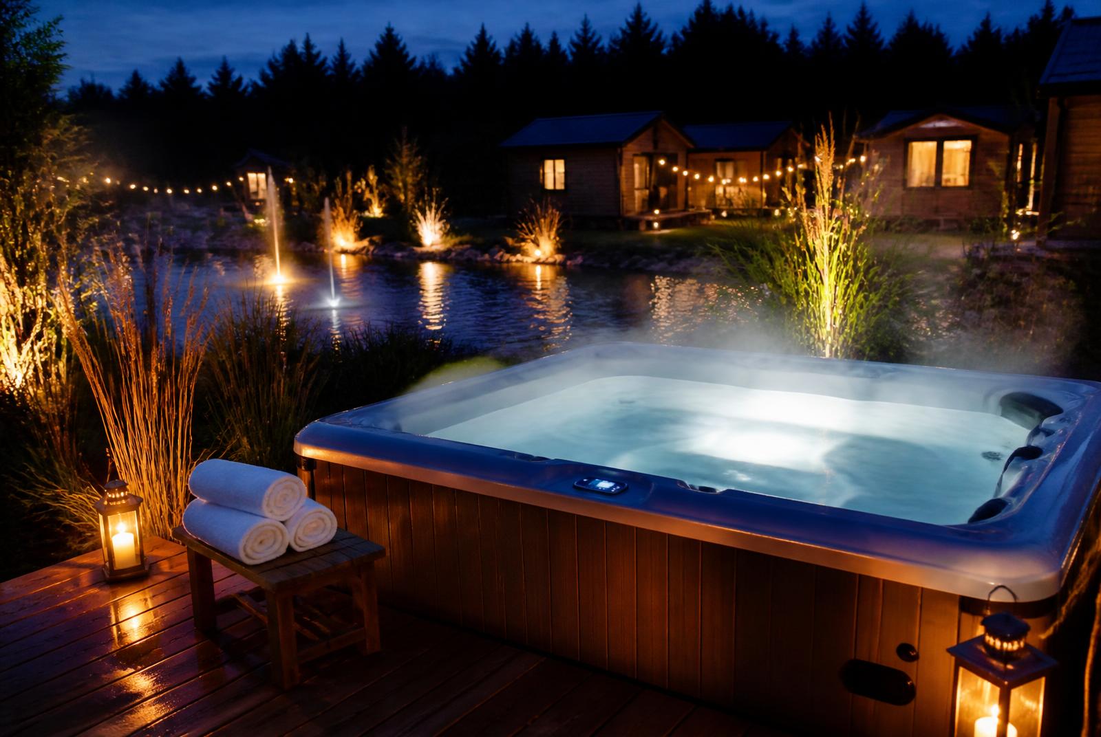 Outdoor spa
