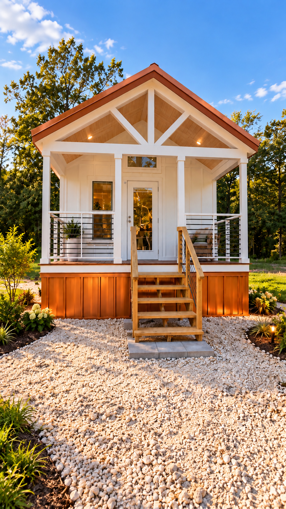 The Dawn — Front Porch & Exterior